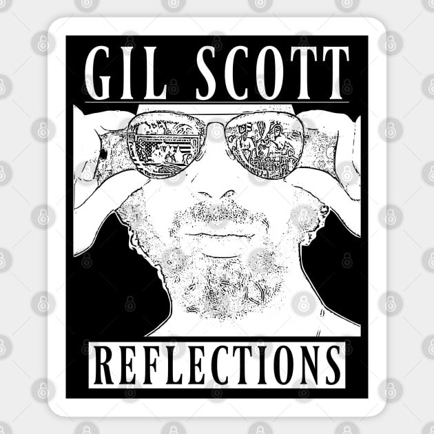 Gil Scott Sticker by Degiab